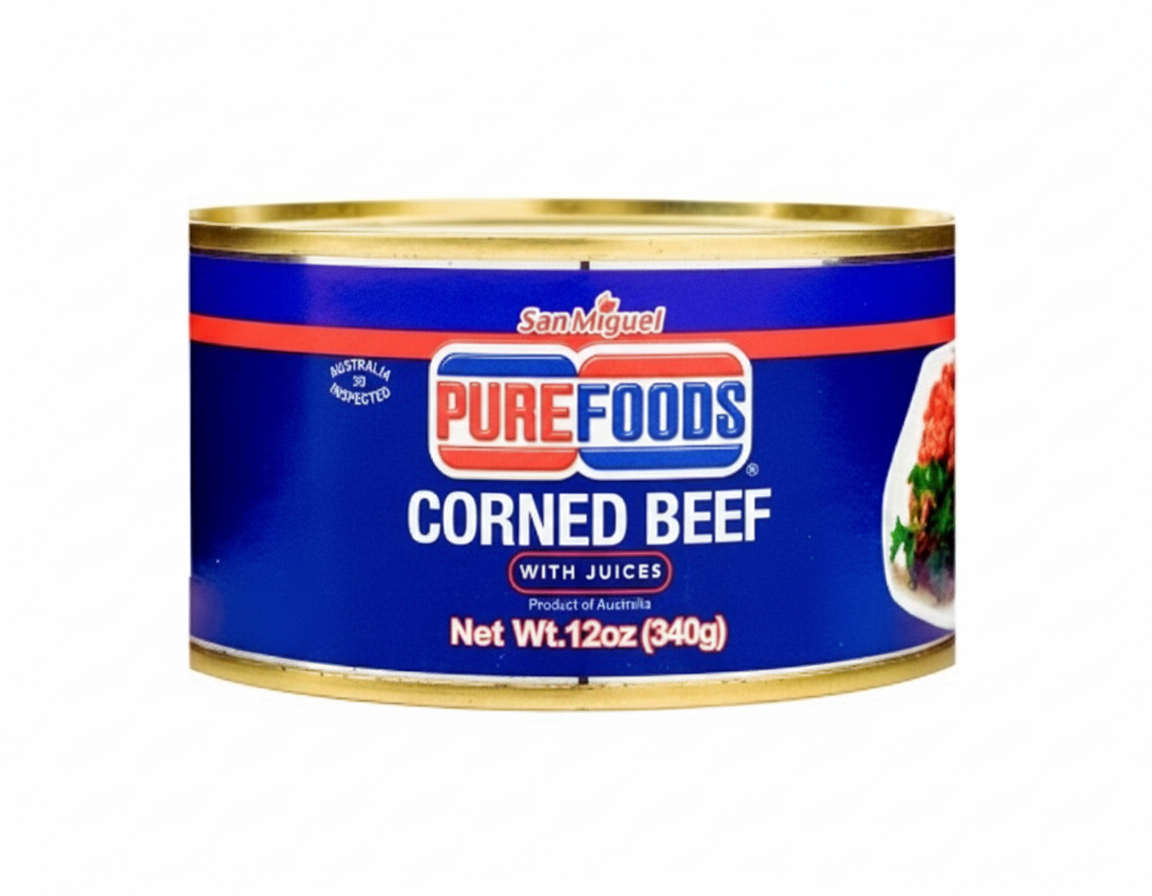 Pure Foods Corned Beef 340g 12oz