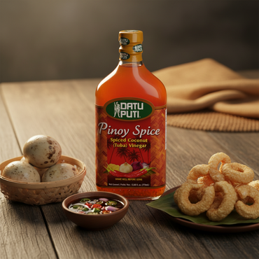 Datu Puti Pinoy Spice Vinegar 12.68oz 375ml (Tuba)