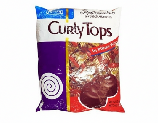 Curly Tops in Pillow Wrap Milk Chocolate
