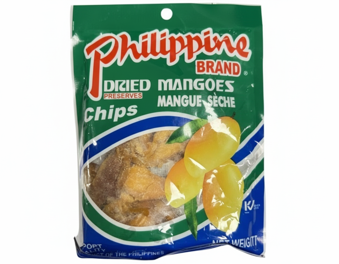 Philippine Brand Dried Mangos Chips 100g