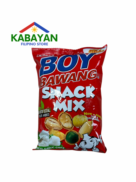 Boy Bawang Snack Mix Coated with Real Garlic Chips