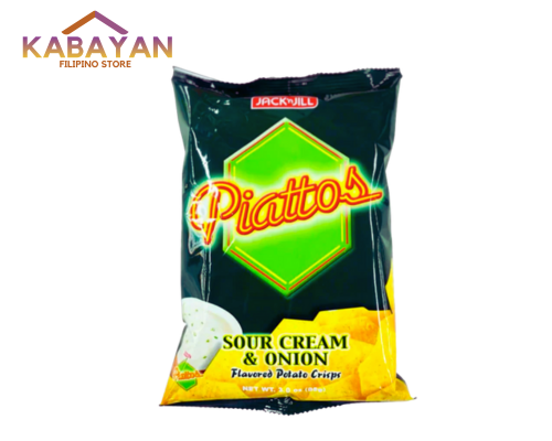 JacknJill Piatto's Sour Cream & Onion Potato Chips 85g