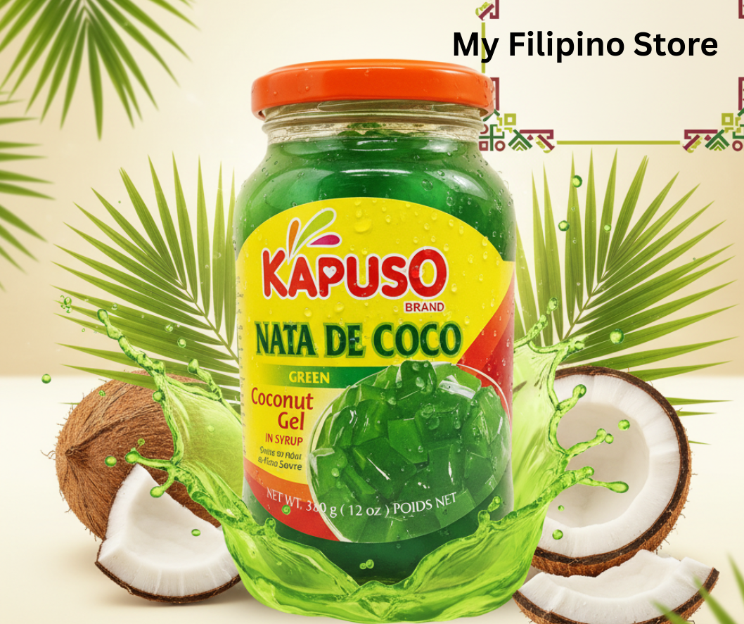 Kapuso Nata De Coco Green 12oz 340g