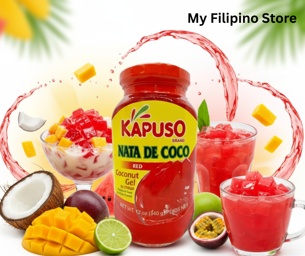 Kapuso Nata De Coco Red - 12oz - 340g