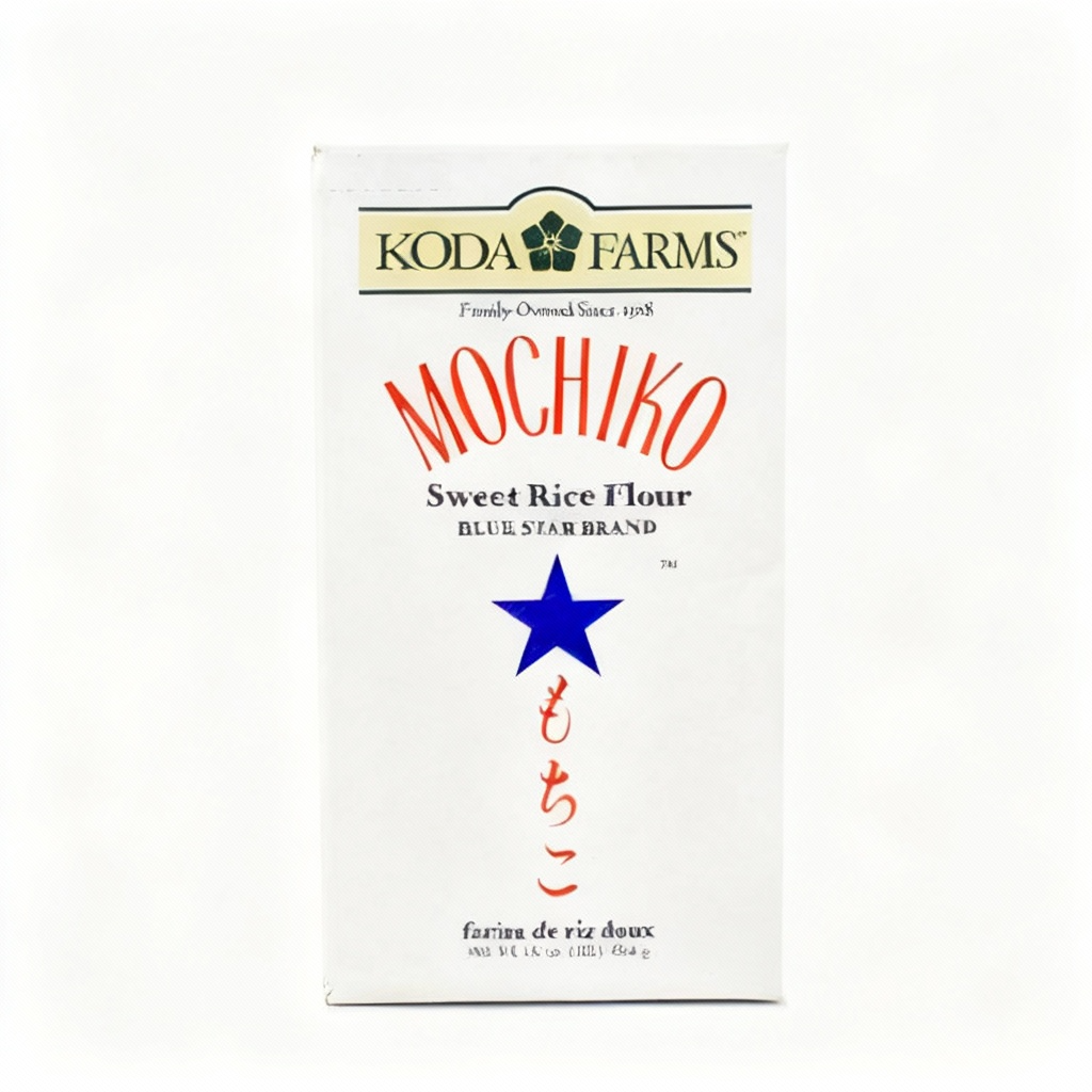Koda Farms Mochiko Sweet Rice Flour packaging on a white background