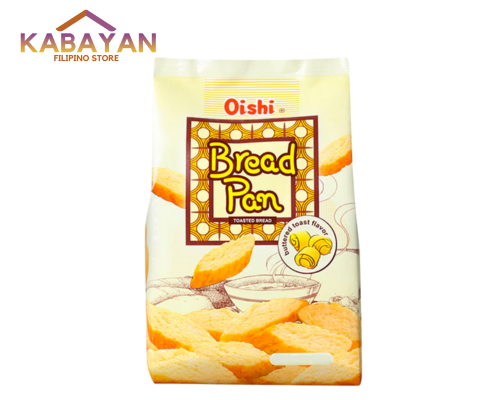 Oishi Bread Pan Toasted Bread Butter Flavor 42g