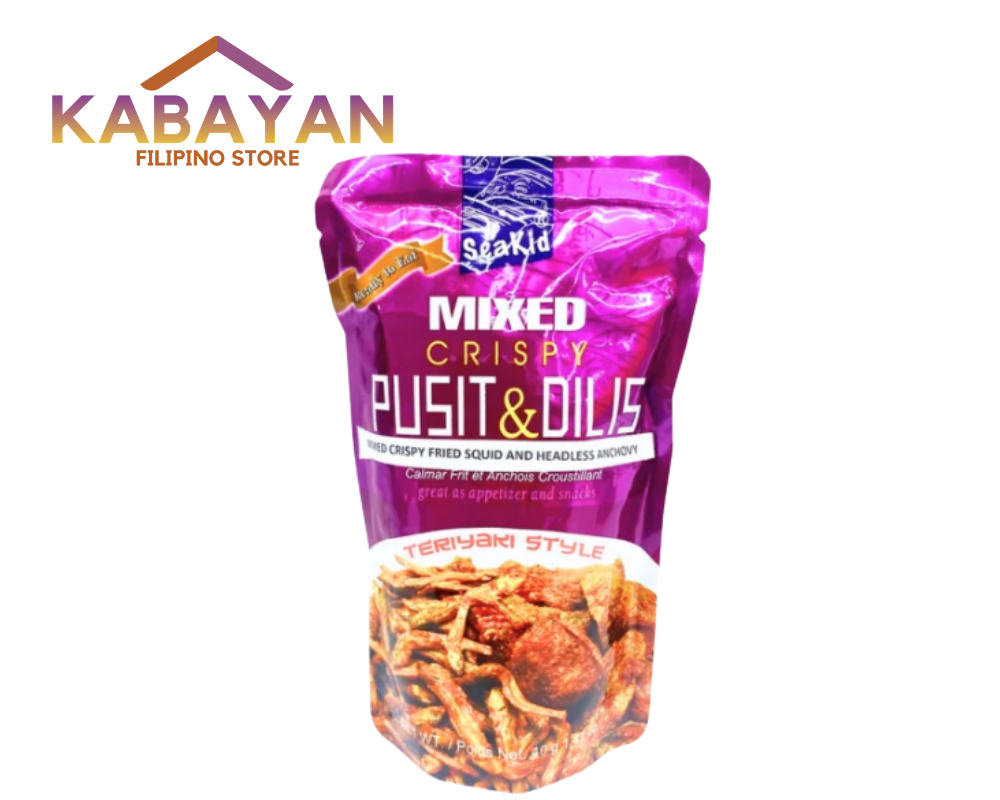 Seakid Mixed Crispy Pusit and Dilis 40g