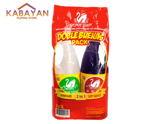Silver Swan 2in 1 Soy Sauce & Vinegar Value Pack 1L
