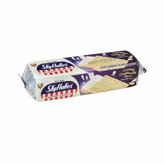 Packaged snack with Sky Halves branding on a white background
