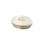 Round metal lid with handle on a white background, featuring the Mayo Filipino Store logo.