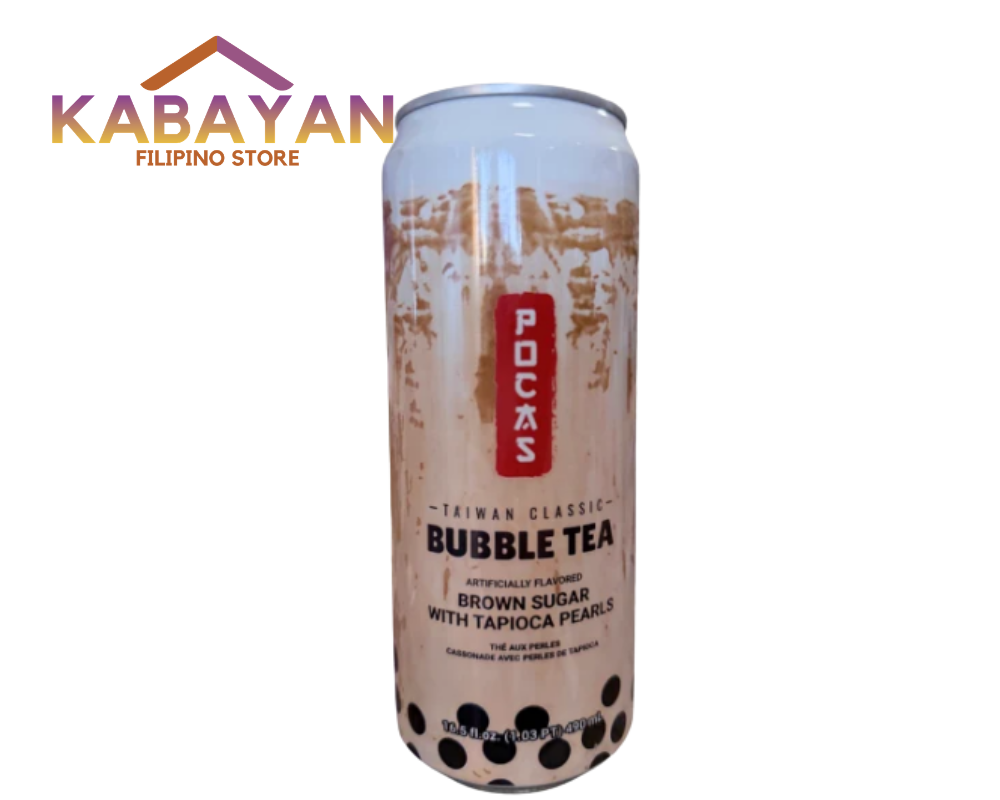 Bubble Tea Brown Sugar with Tapioca Pearls 490ml