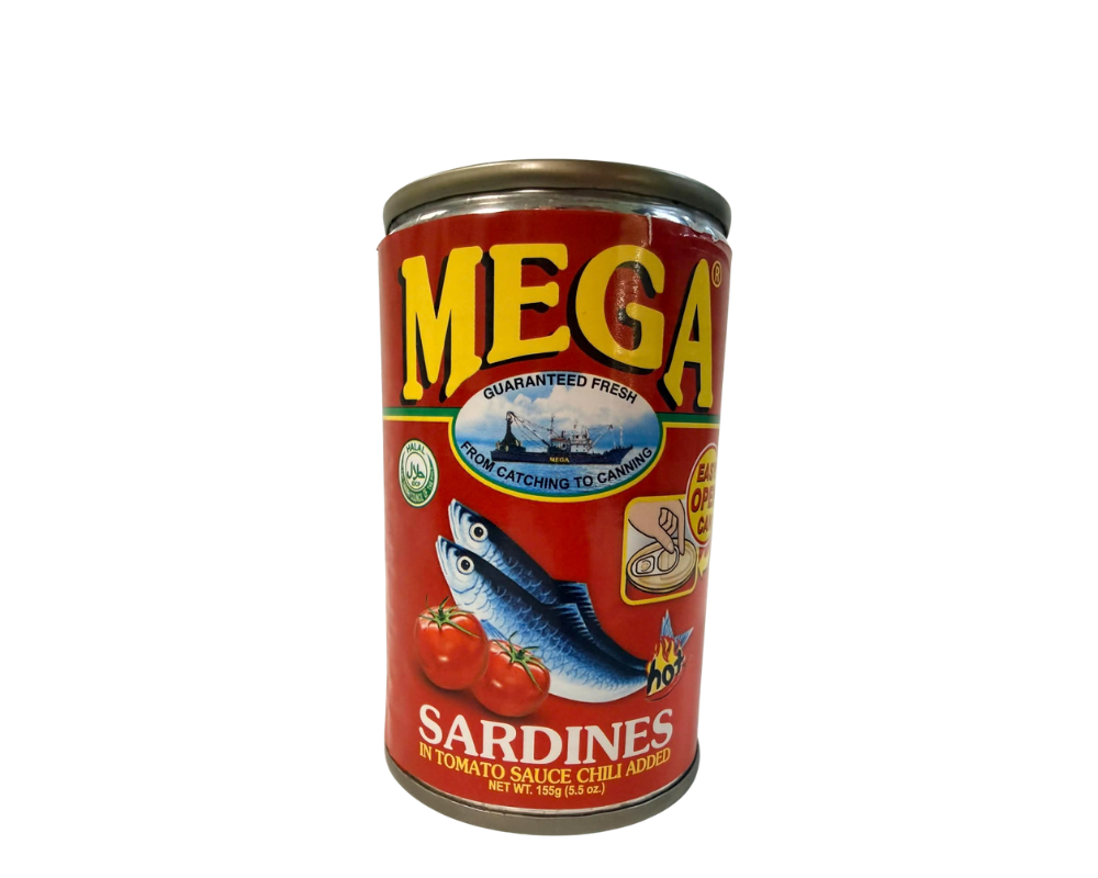 Mega Sardines in Tomato Sauce Spicy 155g
