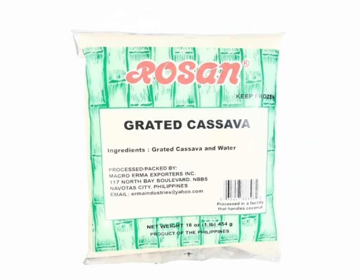 Rosan Grated Cassava 454g Frozen