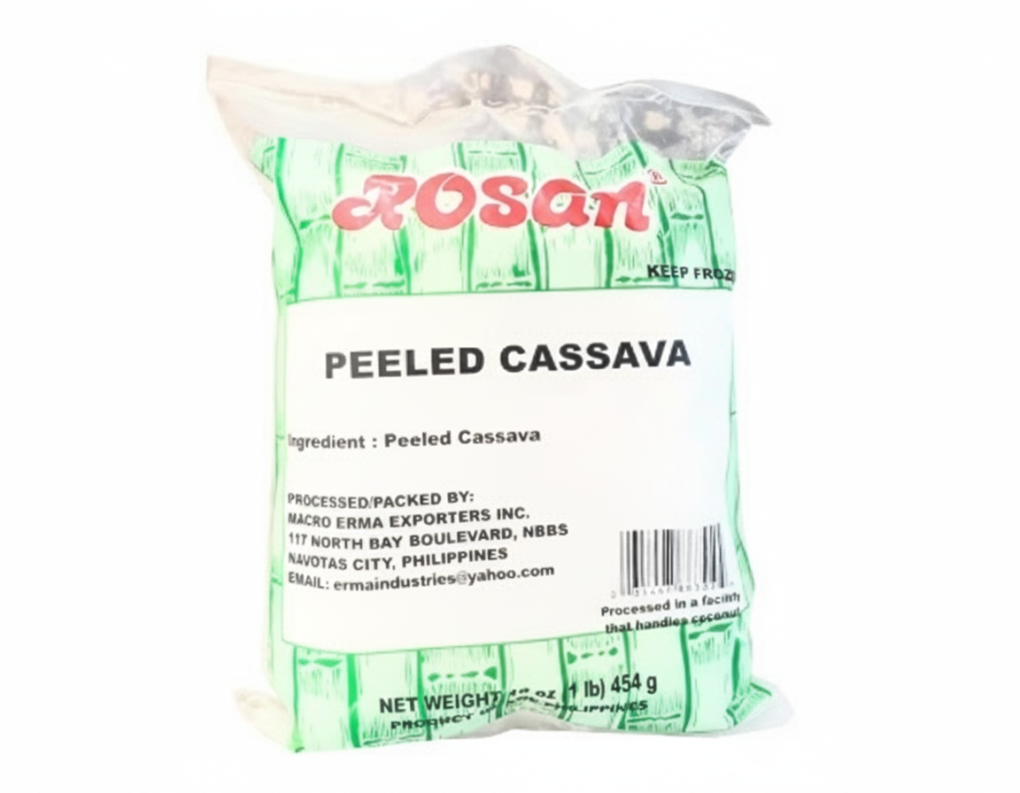 Rosan Peeled Cassava 454g