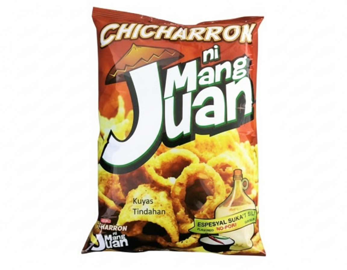 Jack N Jill Chicharon ni Mang Juan Sukat Sili 90g Brown