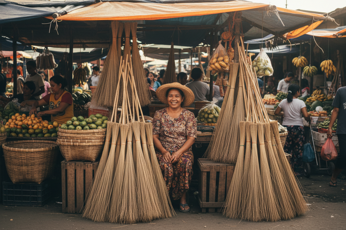 Walis Tingting Broom