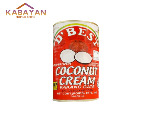 D'Best Coconut Cream Kakang Gata 12oz