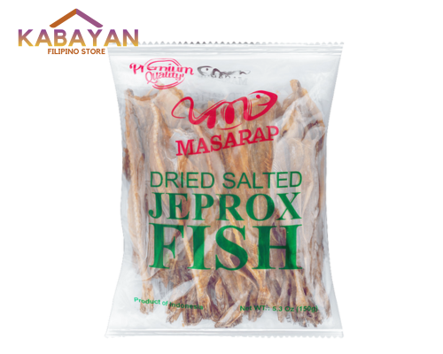 Dried Salted Jeprox Fish Masarap Brand 150g