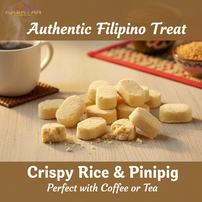 Goldilocks Rice Crispies Pinipig Polvoron Box 12pcs 25g