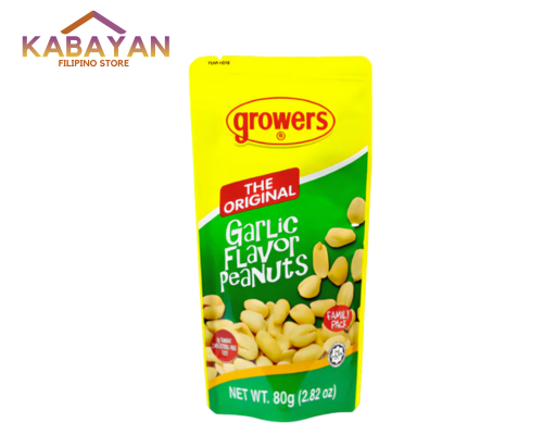 Growers Garlic Flavor Peanut 80g