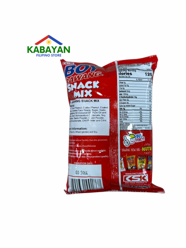 Boy Bawang Snack Mix Coated with Real Garlic Chips