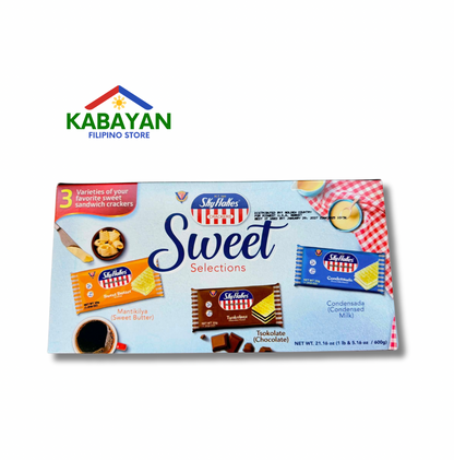 Sky Flakes Sweet Selections - Mantikilya, Tsokolate, Condensada 600g