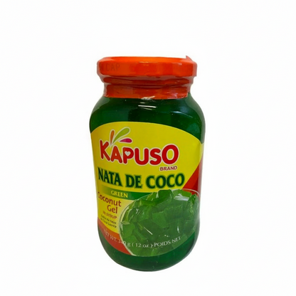 Jar of Kapuso Nata de Coco greeen