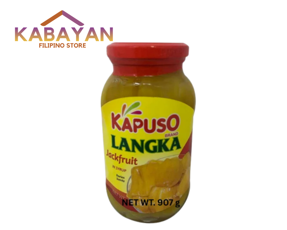 Kapuso Langka (Yellow Jackfruit) in Syrup Big 32oz 907g