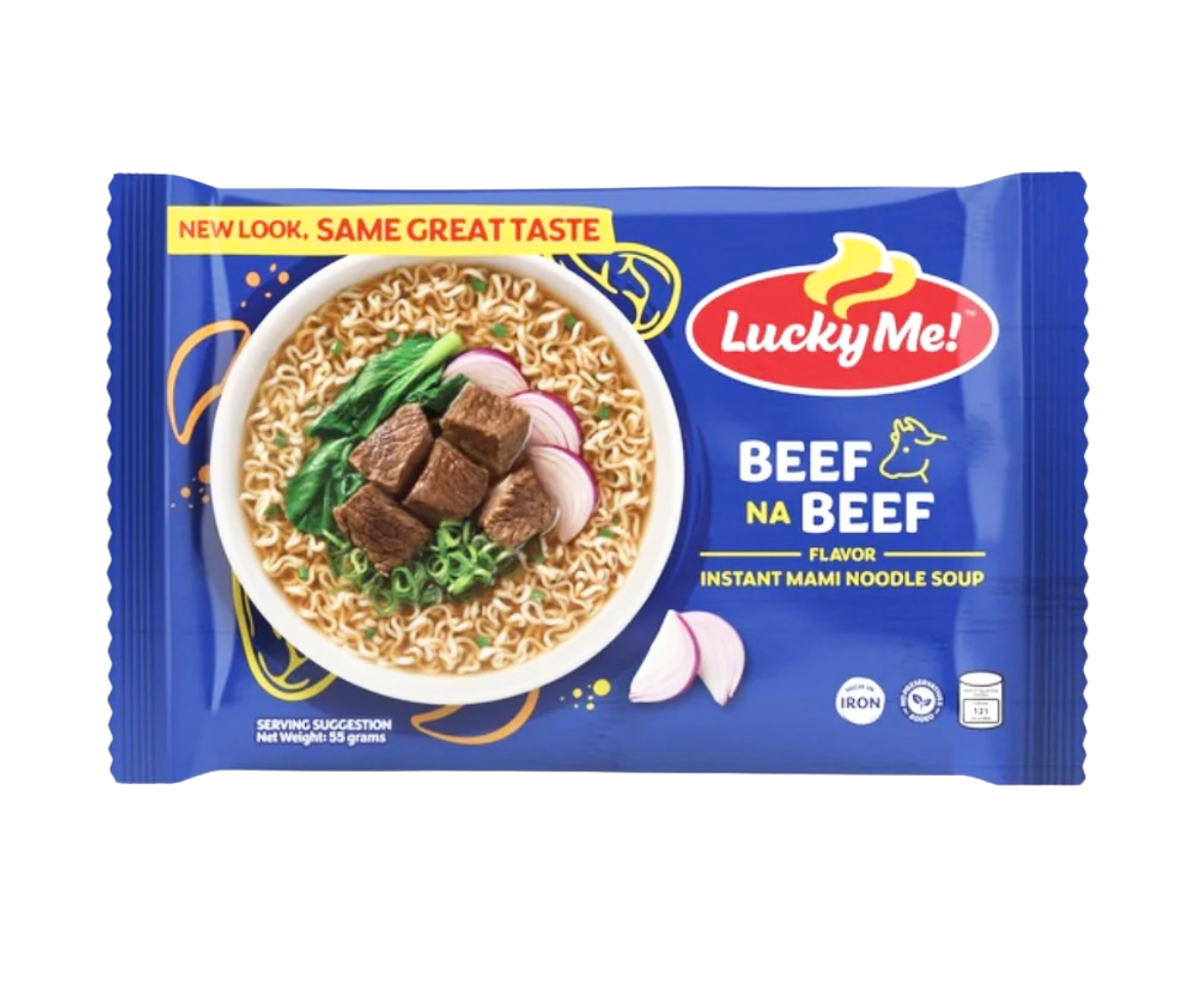 Lucky Me Beef Na Beef 55g