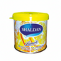 Shaldan lemon air freshener canister with a yellow lid on a white background