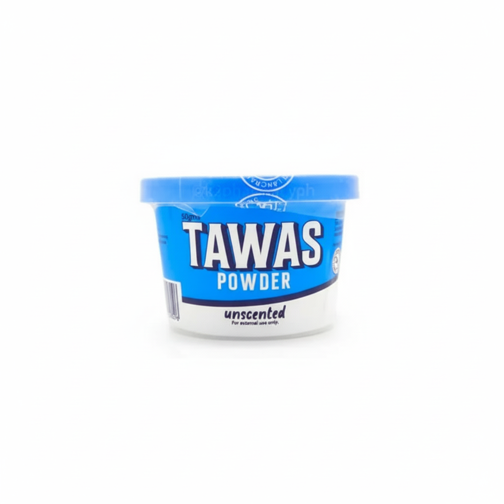 Container of Tawas Powder on a white background with 'Mayo Filipino Store' logo.