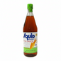 Bottle of Squid Brand Fish Sauce on a white background
