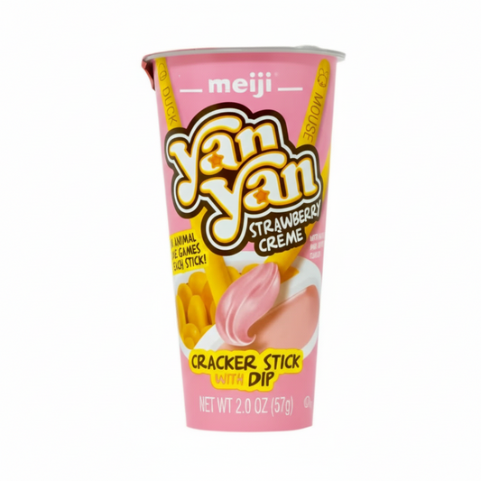 Yan Yan Strawberry Stick with Dip 57g