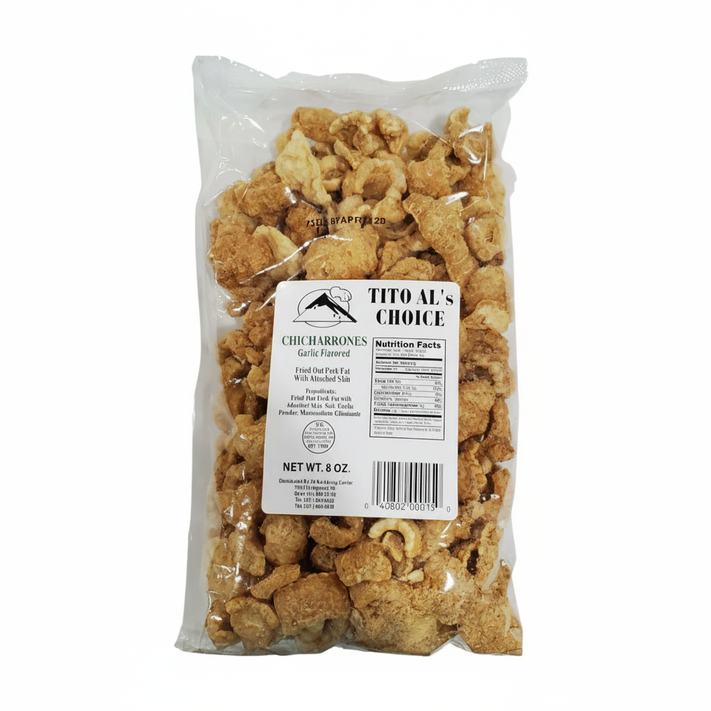 Tito Als's Chicharon GARLIC ONLY