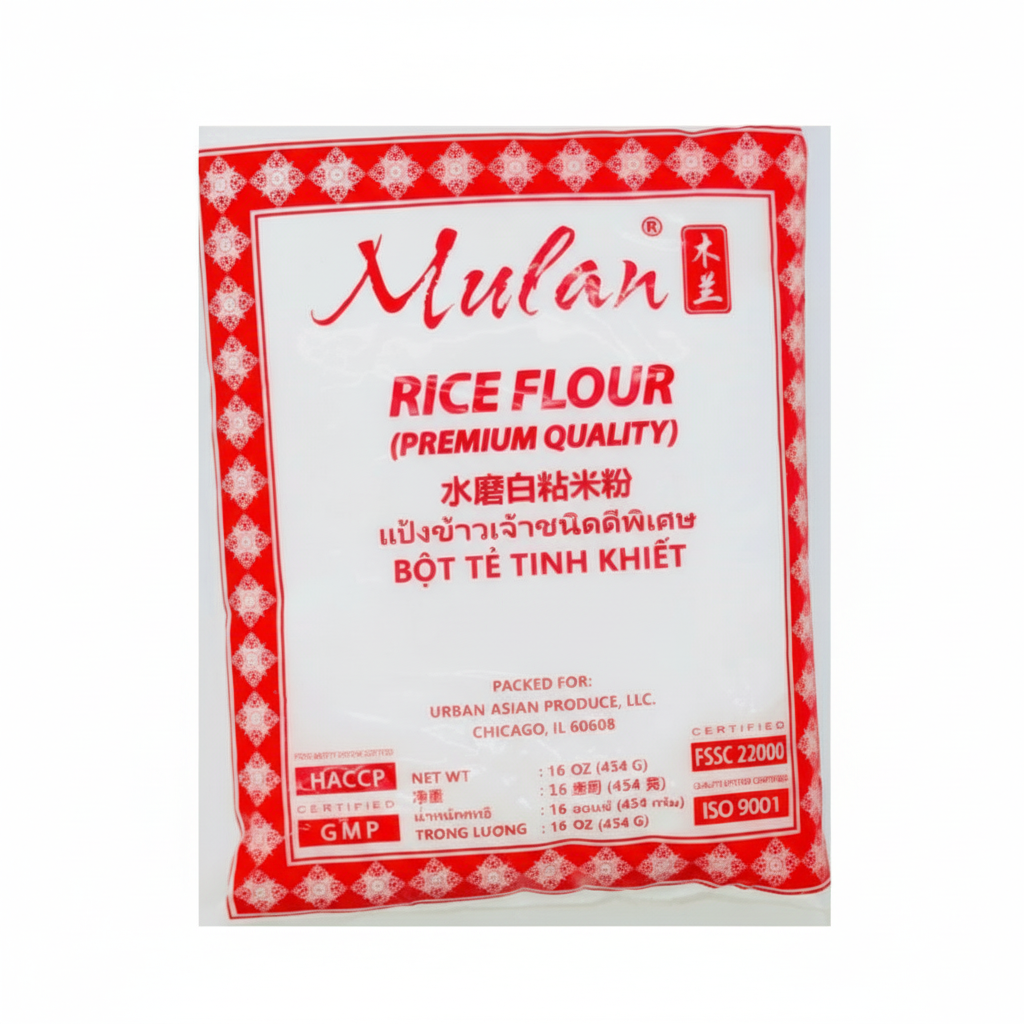 Mulan Rice Flour Premium Quality 16oz