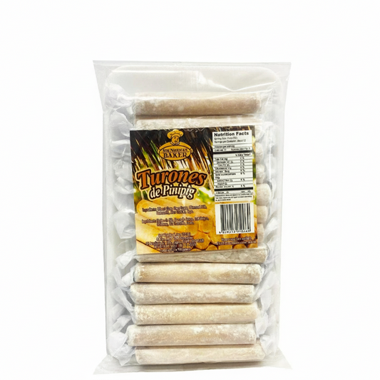 Packaged Turones de Piwicy with a visible brand label on a white background