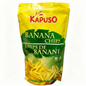 Kapuso Banana Chips packaging on a white background