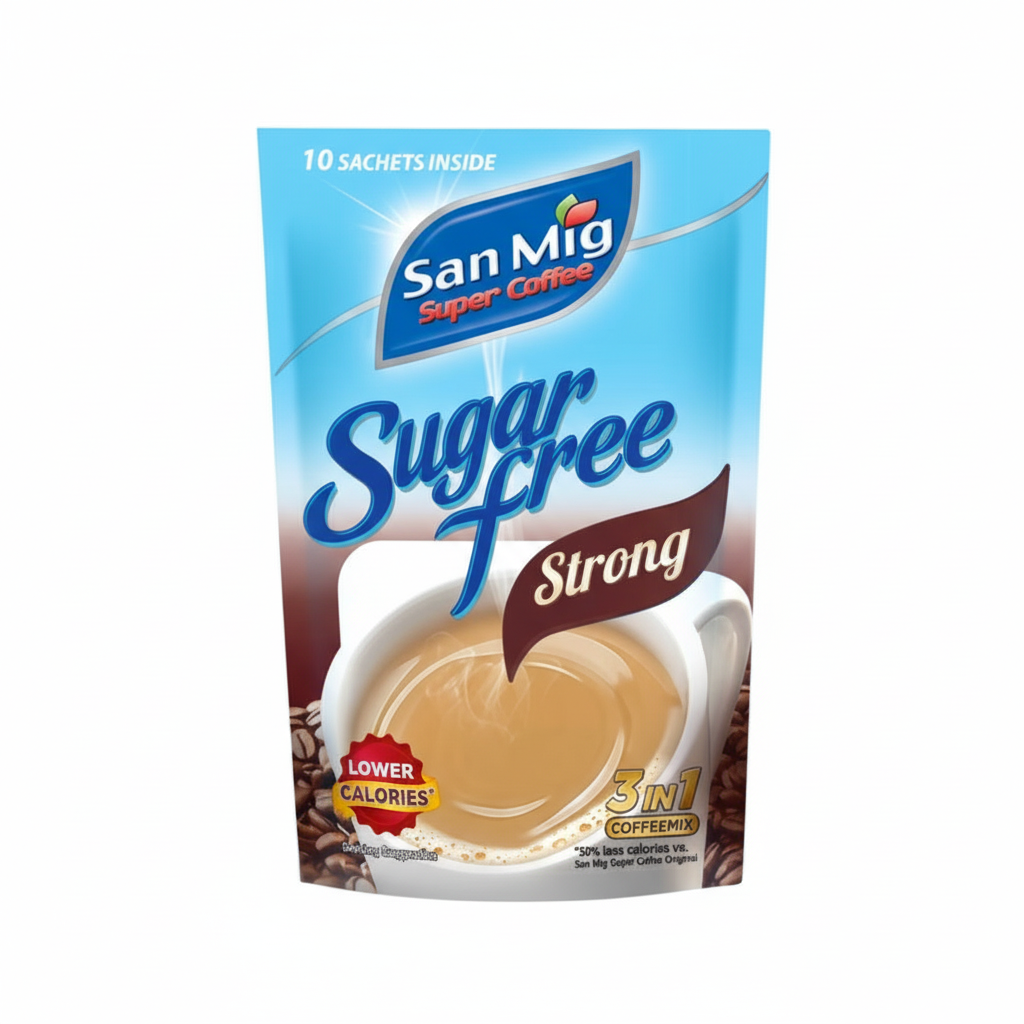 San Mig Sugar Free Strong 3 in1