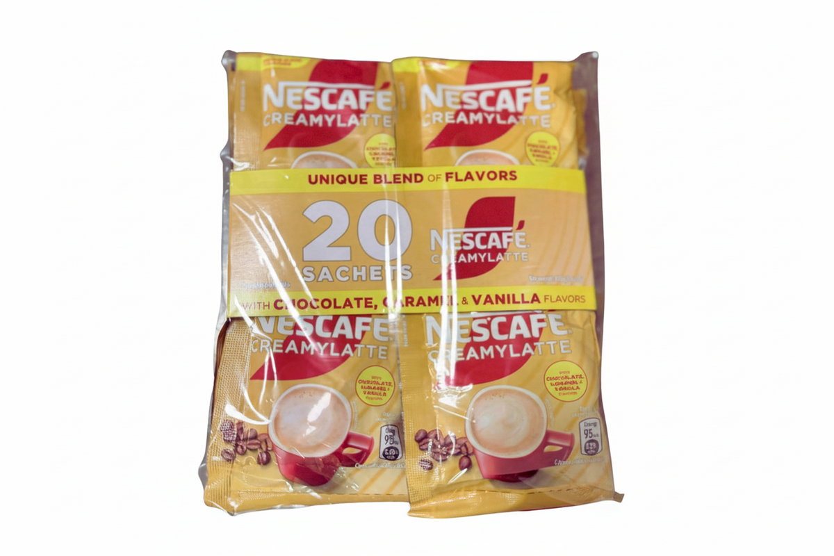 Nescafe Creamy Latte 20 Sachet Complete Coffee Mix 400g