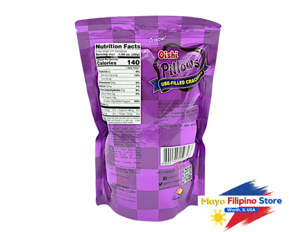 Oishi Pillows Ube Filled Crackers 150g Big