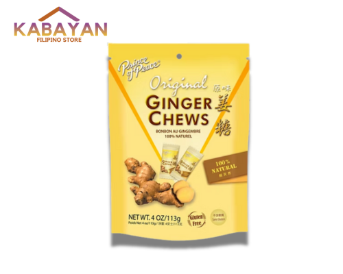 Prince of Peace Lemon Ginger Chews 4oz