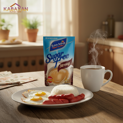 San Mig 3in1 Coffee Sugar Free Strong 10 Sachets 70g