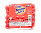 Packaged food product with 'Pure Foods Tender Juicy' branding on a white background
