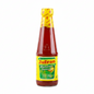 Bottle of Jufran Banana Sauce on a white background
