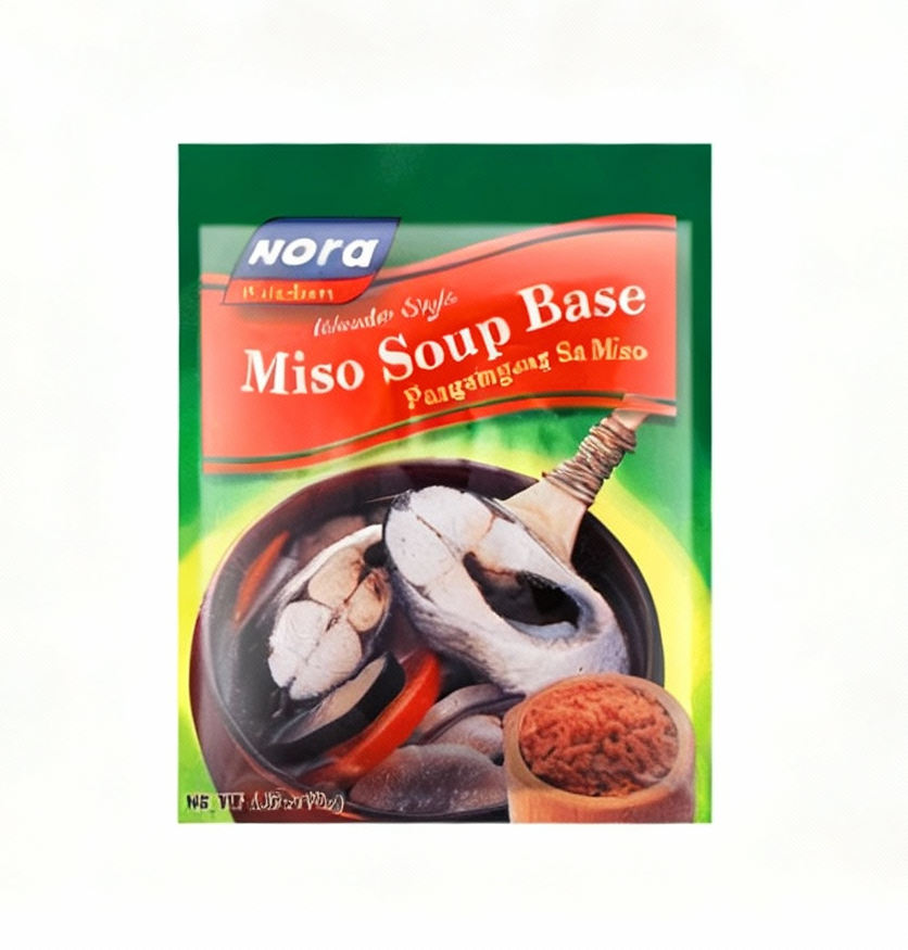 Nora Kitchen Miso Soup Base package on a white background