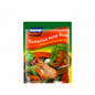 Nora Tamarind Soup Base packaging with shrimp and vegetables on a white background