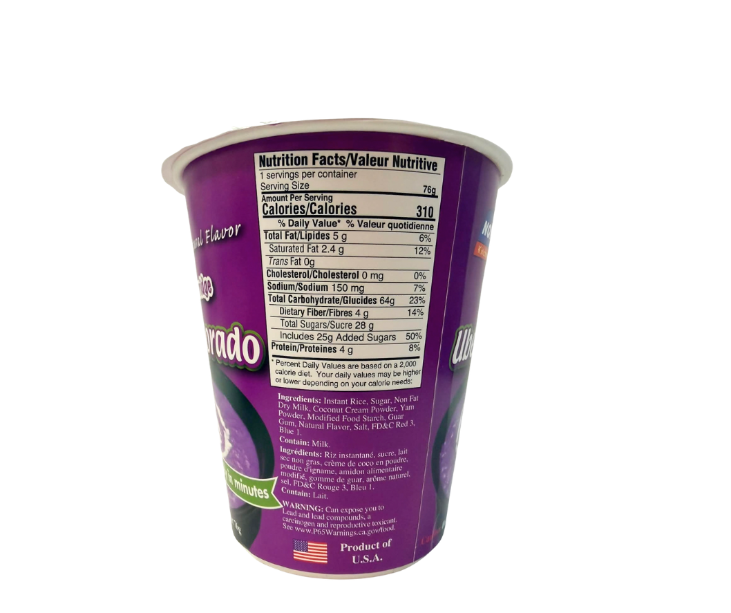 Nora Purple Yam Porridge Ube Champorado 47g